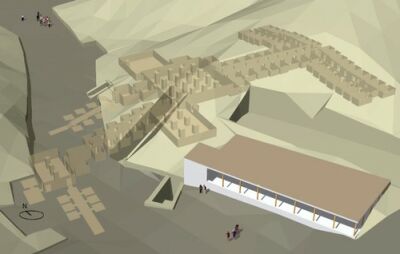 Schema KV 5-Grabungsstand 1997