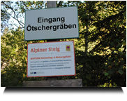 Eingang Ötschergräben