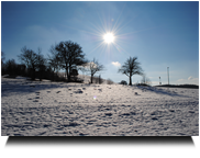 wunderbare Winterlandschaft