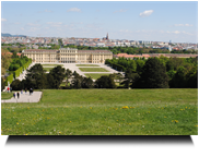 Schloss Schönbrunn von der Gloriette