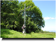 Gipfelkreuz mit Hermi