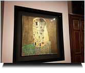 Gustav Klimt (Der Kuss)